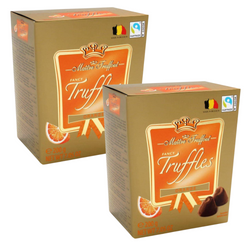 MaitreTruffout Belgijskie Trufle Pomarańczowe 200 g