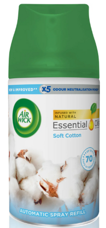 Air Wick Freshmatic Soft Cotton Wkład 250 ml 