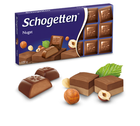 Schogetten Schokolade Nougat 100 g