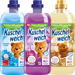 Kuschelweich Zestaw Płynów do Płukania 3x1l