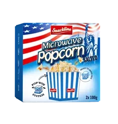 Snackline Popcorn Mikro Słony 200 g
