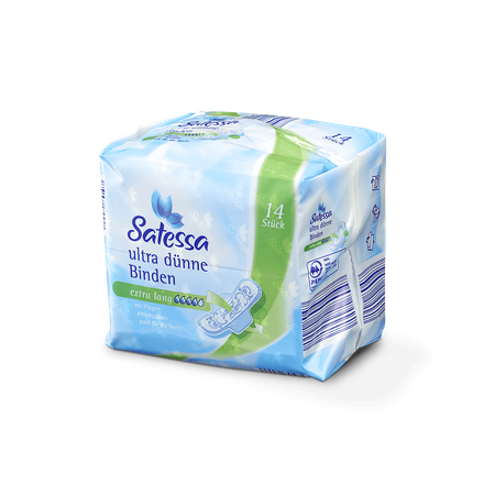 Satessa Podpaski Higieniczne Extra Long 14 szt.