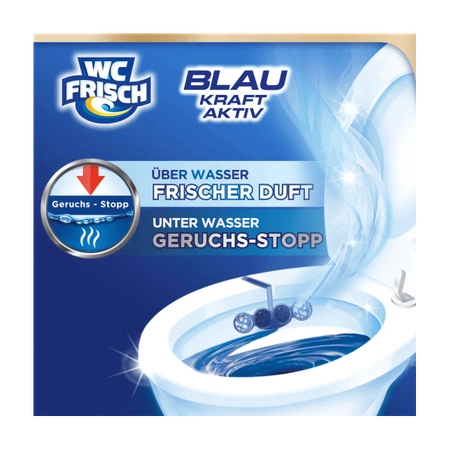 WC-Frisch Blau Kraft-Aktiv Chlor Zawieszka WC 50 g