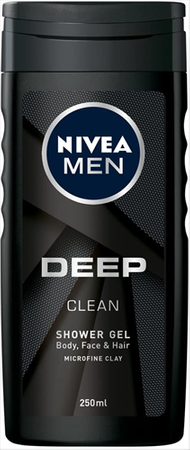 Nivea Men Deep Clean Żel pod Prysznic 250 ml
