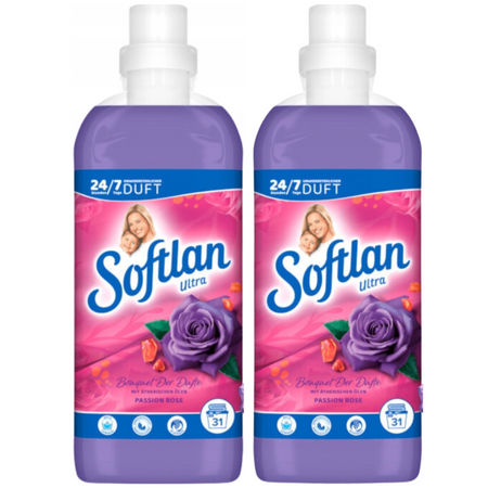 Softlan Passion Rose Płyn do Płukania 650 ml