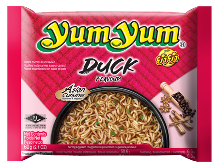 Yum Yum Zupa Instant o Smaku Kaczki z Makaronem 60 g