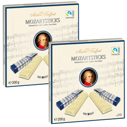 MaitreTruffout  Mozartsticks White 200 g