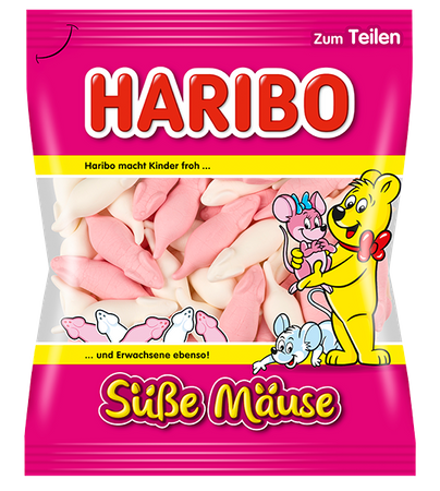 Haribo Süße Mäuse Żelki 200 g