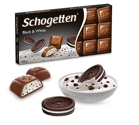 Schogetten Black & White 100 g