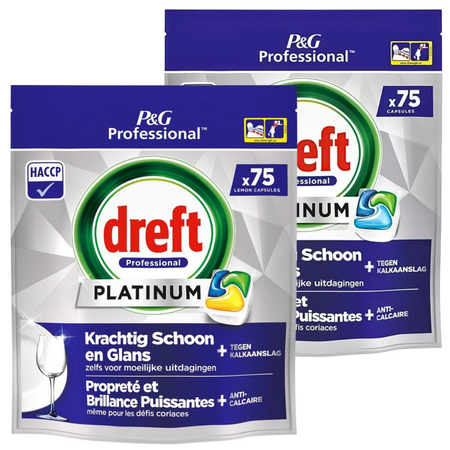 Dreft Platinum Kapsułki do Zmywarki 75 szt.