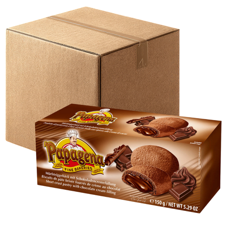 Papagena Ciastka z Kremem Czekoladowym 150 g