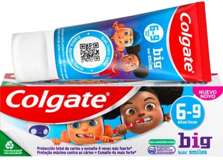 Colgate Big Kids’ Smiles Pasta do Zębów dla Dzieci 6-9 lat 50 ml