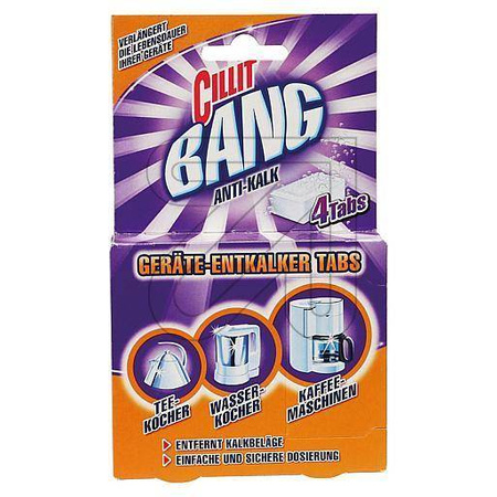Cillit Bang Tabletki do Odkamieniania AGD 4 szt.