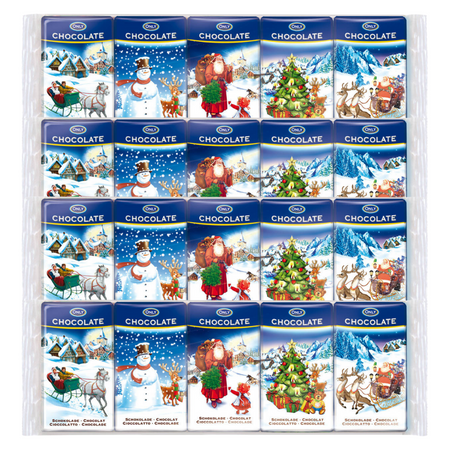 Only Czekolada Mleczna Boże Narodzenie 4x(5x15 g)