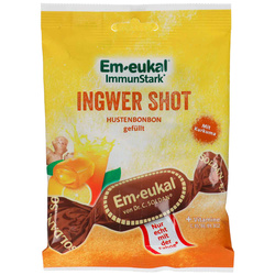 Em-eukal Ingwer Shot Cukierki z Imbirem i Kurkumą 75 g