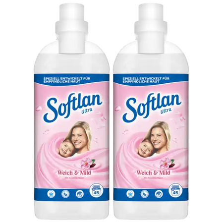 Softlan Weich & Mild Płyn do Płukania 45 prań