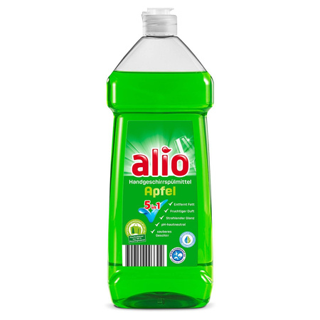 Alio 5w1 Apfel Płyn do Naczyń 1 l