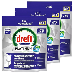 Dreft Platinum Kapsułki do Zmywarki 3x75 szt.