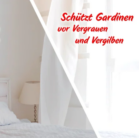 Hoffmanns Gardinen Weiß-Spüler Płyn do Płukania Firan 500 ml