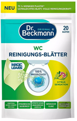 Dr. Beckmann Listki do Czyszczenia WC Citrus Sensacja 20 szt.