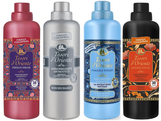 Zestaw Włoskich płynów do płukania Tesori d'Oriente 4 sztuki