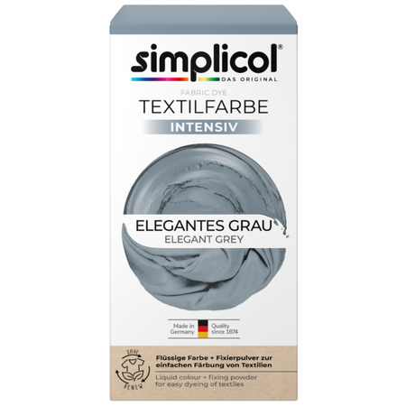 Simplicol Barwnik do Tkanin Elegancki Szary DE