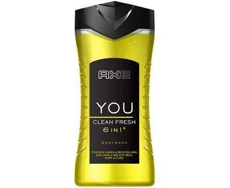 Axe You Clean Fresh  Żel pod Prysznic 250 ml