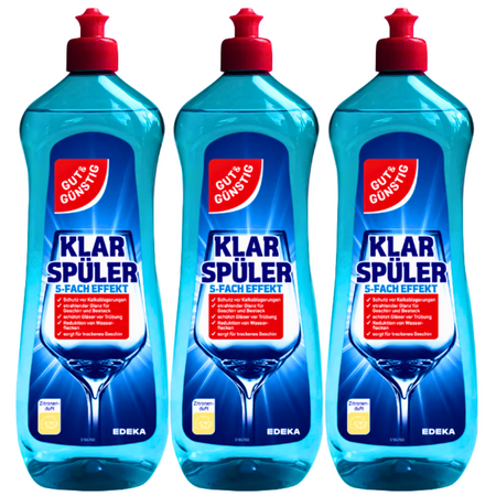 G&G Nabłyszczacz do Zmywarki 3x1l