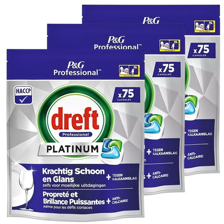 Dreft Platinum Kapsułki do Zmywarki 75 szt.