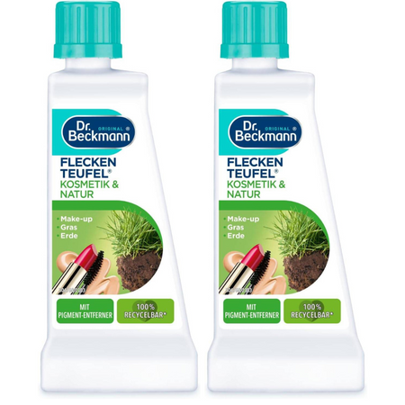 Dr. Beckmann Odplamiacz Trawa, Ziemia, Makijaż 2x50 ml