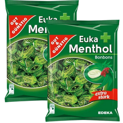 G&G Cukierki Miętowo-Eukaliptusowe Ekstra Mocne 2x300g