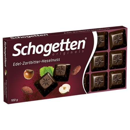 Schogetten Edel-Zartbitter-Haselnuss 100 g