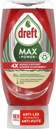 Dreft MaxPower Pomegranate Płyn do Naczyń 370 ml 