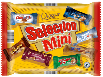 Choceur Selection Mieszanka Mini Batoników 500 g