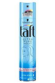 Taft Ultra Pure 4 Lakier do Włosów 250 ml