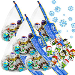 Only Bałwanki Czekoladowe Świąteczne Bożonarodzeniowe 5x85g