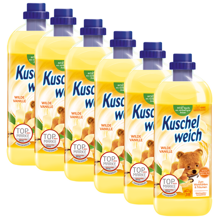 Kuschelweich Wilde Vanille Płyn do Płukania 6x1l