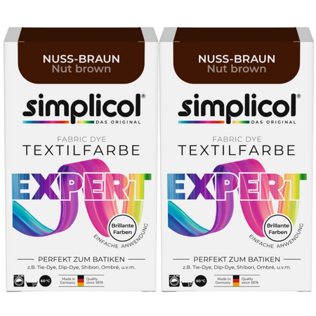 Simplicol Expert Barwnik do Tkanin Nuss-Braun 150 g