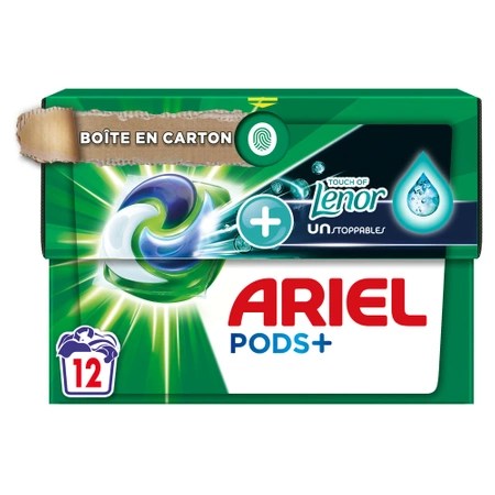 Ariel + Lenor Unstoppables  All-in-1 Kapsułki do Prania 12 szt.