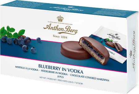 Anthon Berg Blueberry in Vodka  220 g