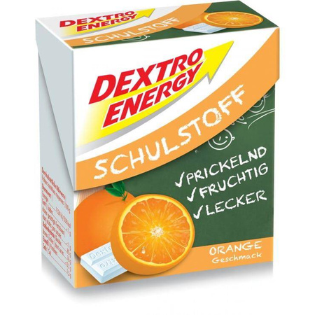 Glukoza Dextro Energy mini  pomarańcza  50 g  Dextroza