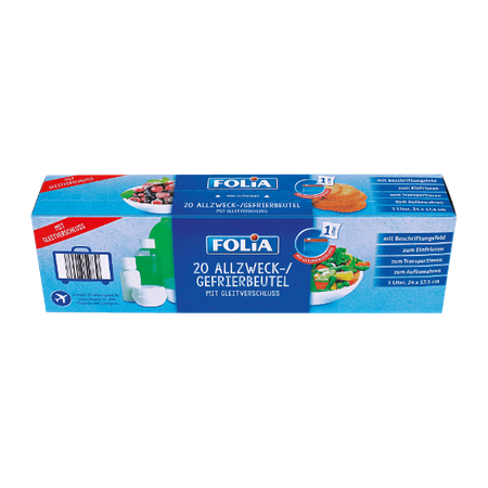 Woreczki strunowe do mrożenia 1 l