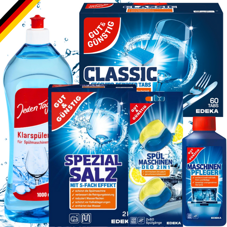 G&G zestaw środków do zmywarki 5 sztuk