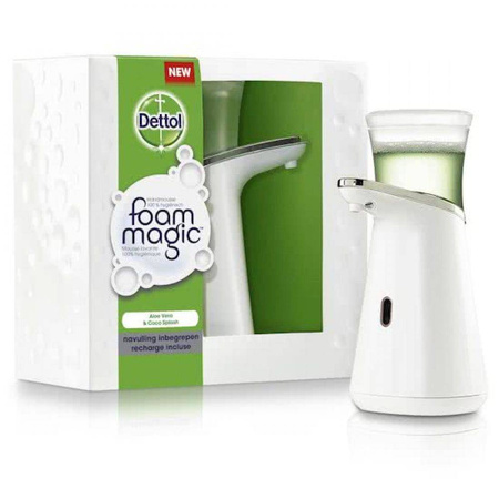 Dettol Bezdotykowy Aplikator Mydła + Wkład Aloes