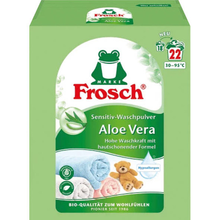 Frosch  Aloe Vera Sensitiv Proszek do Prania 22 prania DE