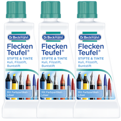 Dr. Beckmann Odplamiacz Długopis, Pisak ,Atrament 3x50 ml