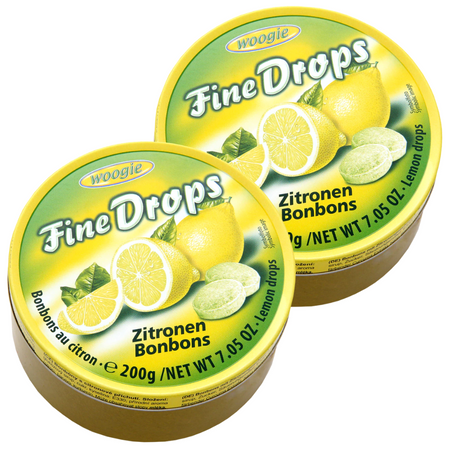 Woogie Landrynki w Puszce Cytrynowe 200 g