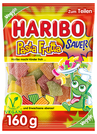 Haribo Pasta Frutta Sauer Żelki 160 g