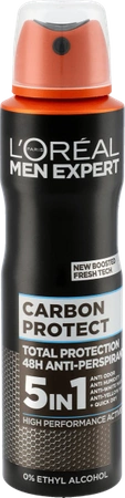 L'Oreal Men Expert Carbon Protect 5 in 1 Antitranspirant Spray 150 ml