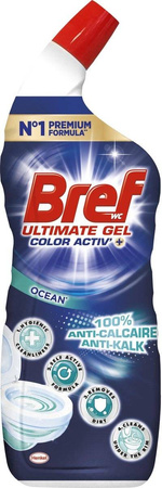 Bref Ultimate Gel Color Active + Ocean Żel  WC 700 ml